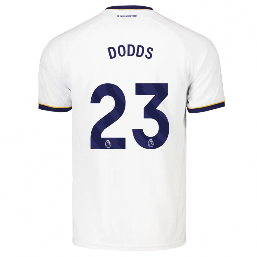 Danxen Dames John Dodds #23 Middernachtblauw Wit Geel Uitshirt Uittenue 2026/27 T-Shirt