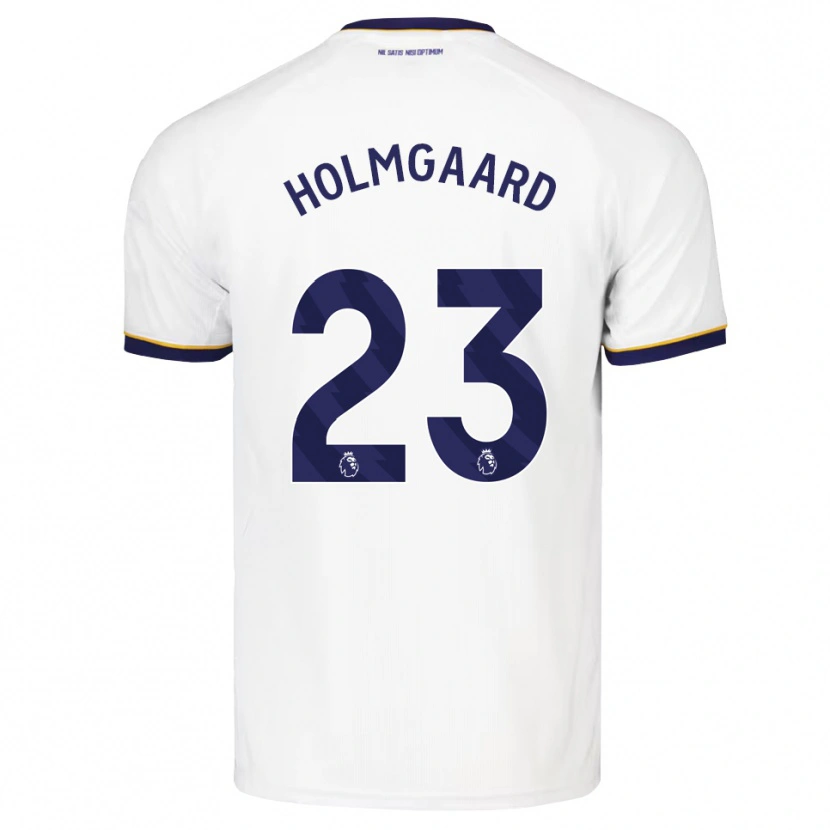 Danxen Dames Sara Holmgaard #23 Middernachtblauw Wit Geel Uitshirt Uittenue 2026/27 T-Shirt