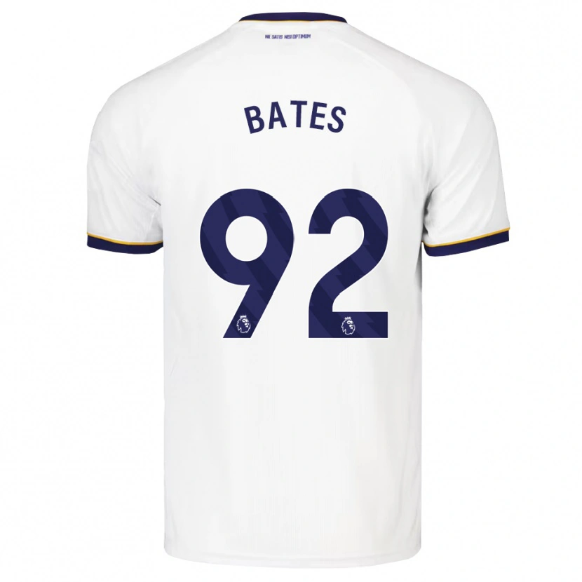 Danxen Dames Callum Bates #92 Middernachtblauw Wit Geel Uitshirt Uittenue 2026/27 T-Shirt