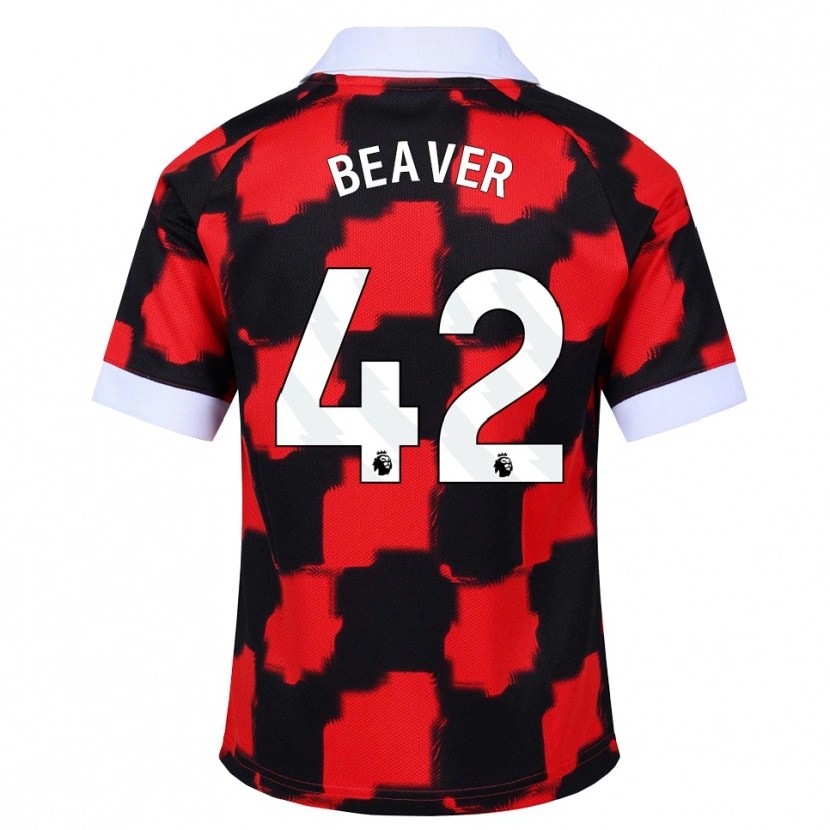 Danxen Dames Cat Beaver #42 Rood Wit Zwart Uitshirt Uittenue 2026/27 T-Shirt