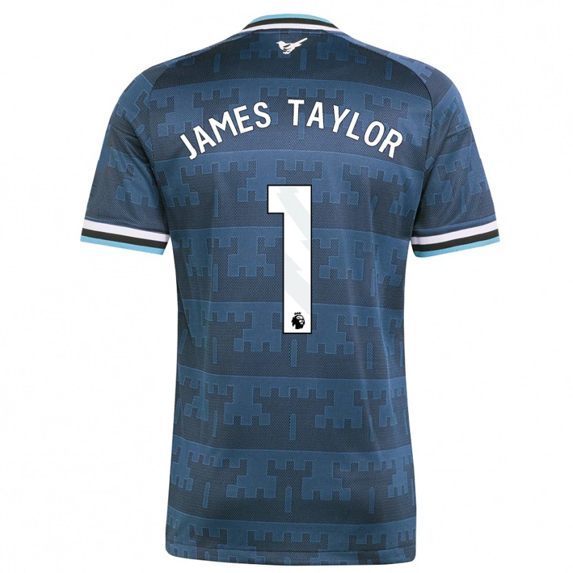 Danxen Dames James Taylor #1 Geel Zwart Blauw Uitshirt Uittenue 2026/27 T-Shirt