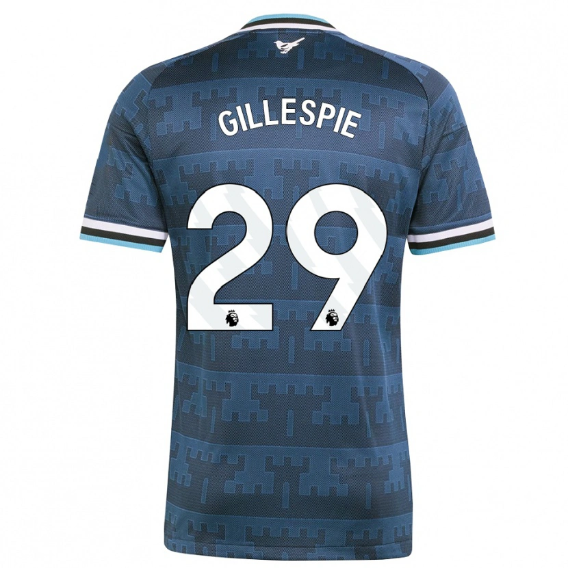 Danxen Dames Mark Gillespie #29 Geel Zwart Blauw Uitshirt Uittenue 2026/27 T-Shirt