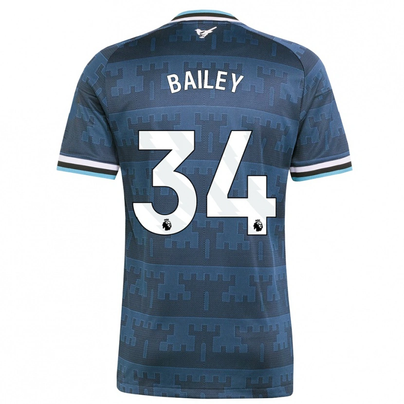 Danxen Dames Scott Bailey #34 Geel Zwart Blauw Uitshirt Uittenue 2026/27 T-Shirt