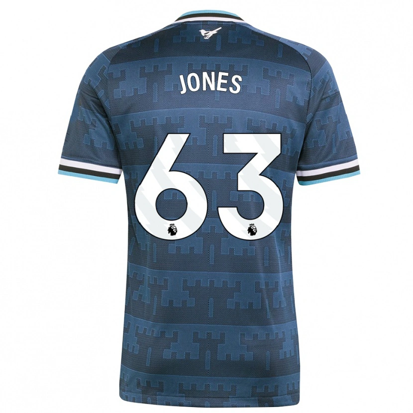 Danxen Dames Tyler Jones #63 Geel Zwart Blauw Uitshirt Uittenue 2026/27 T-Shirt
