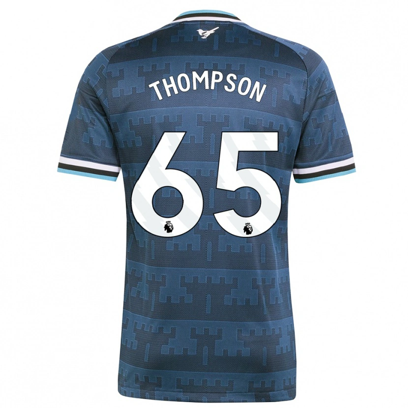 Danxen Dames Ciaran Thompson #65 Geel Zwart Blauw Uitshirt Uittenue 2026/27 T-Shirt