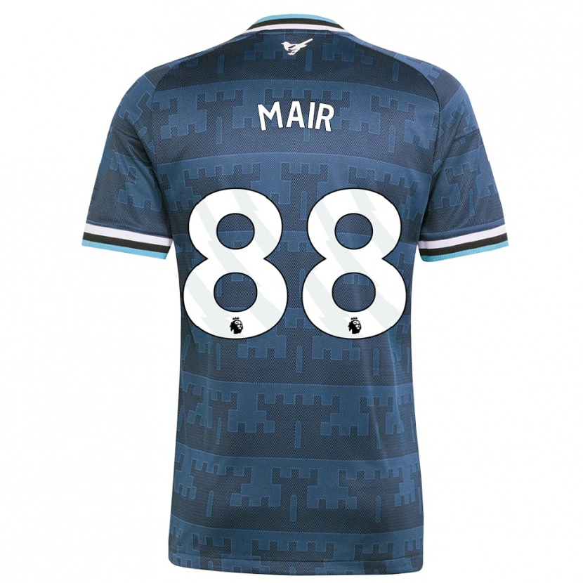 Danxen Dames George Mair #88 Geel Zwart Blauw Uitshirt Uittenue 2026/27 T-Shirt