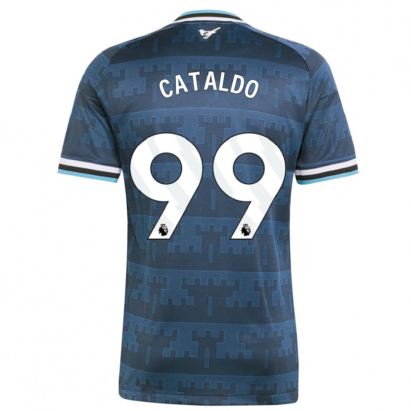Danxen Dames Lia Cataldo #99 Geel Zwart Blauw Uitshirt Uittenue 2026/27 T-Shirt
