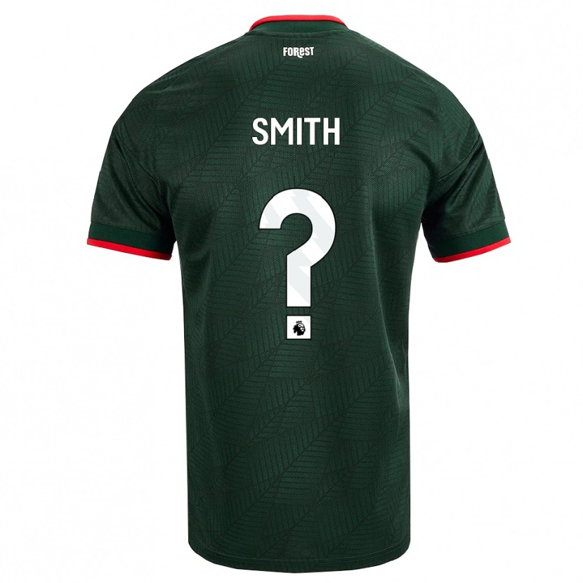 Danxen Dames Kirsty Smith #0 Donkergroen Rood Uitshirt Uittenue 2026/27 T-Shirt