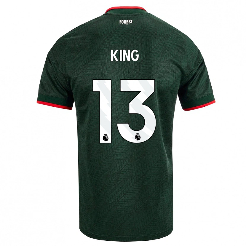 Danxen Dames Leo King #13 Donkergroen Rood Uitshirt Uittenue 2026/27 T-Shirt