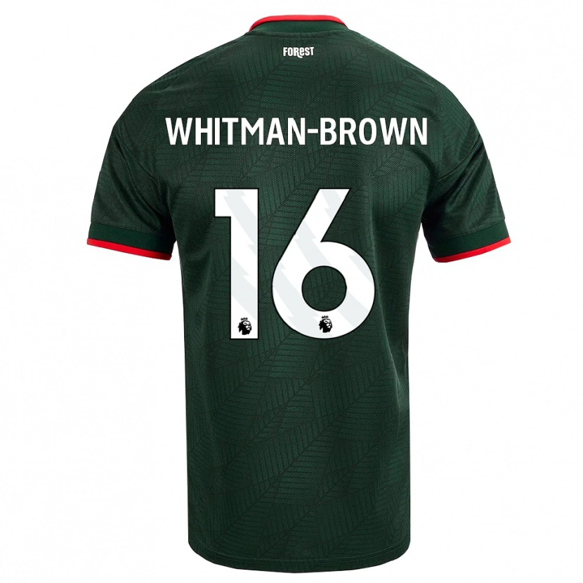Danxen Dames Chae Whitman-Brown #16 Donkergroen Rood Uitshirt Uittenue 2026/27 T-Shirt