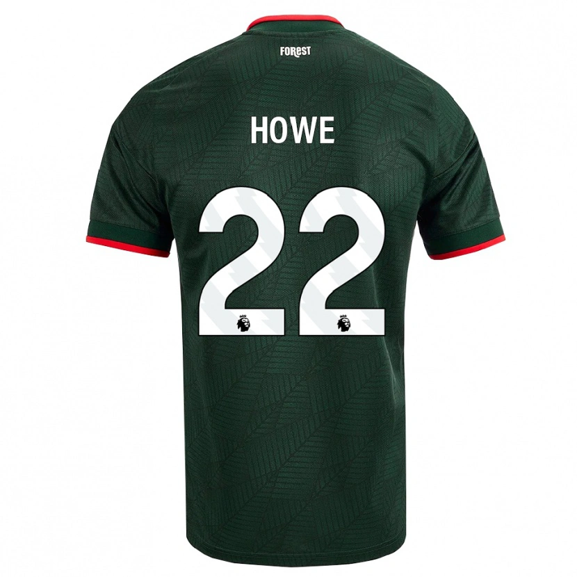 Danxen Dames Casey Howe #22 Donkergroen Rood Uitshirt Uittenue 2026/27 T-Shirt