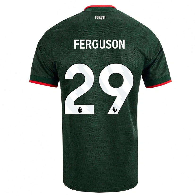 Danxen Dames Georgie Ferguson #29 Donkergroen Rood Uitshirt Uittenue 2026/27 T-Shirt