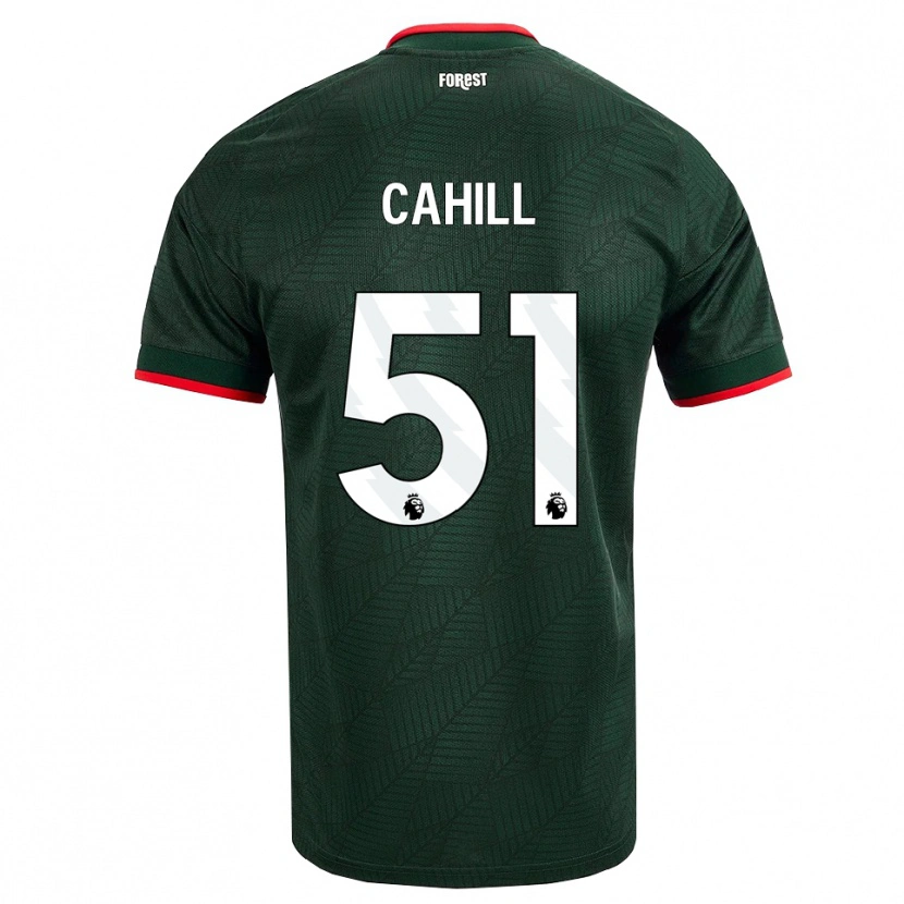 Danxen Dames Shae Cahill #51 Donkergroen Rood Uitshirt Uittenue 2026/27 T-Shirt