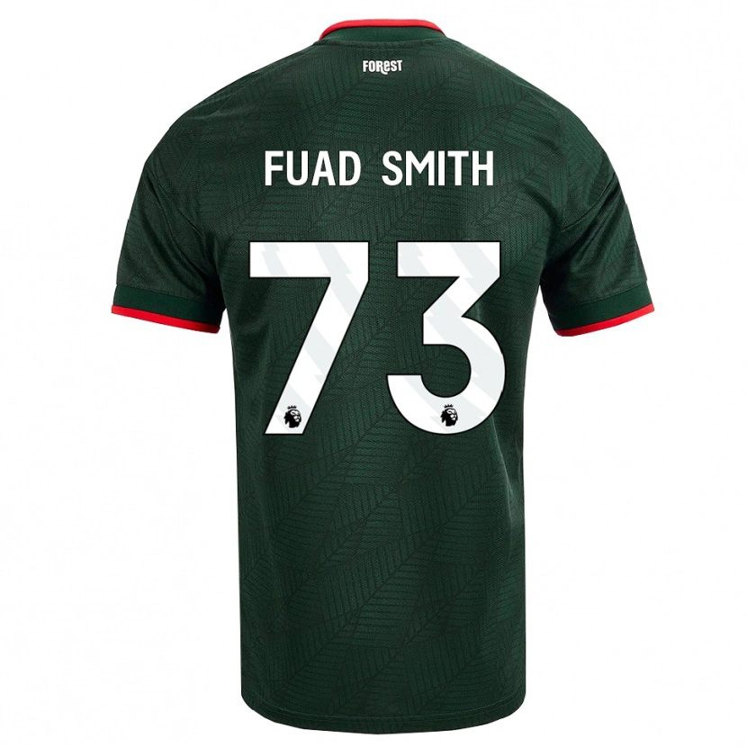 Danxen Dames Fuad Smith #73 Donkergroen Rood Uitshirt Uittenue 2026/27 T-Shirt