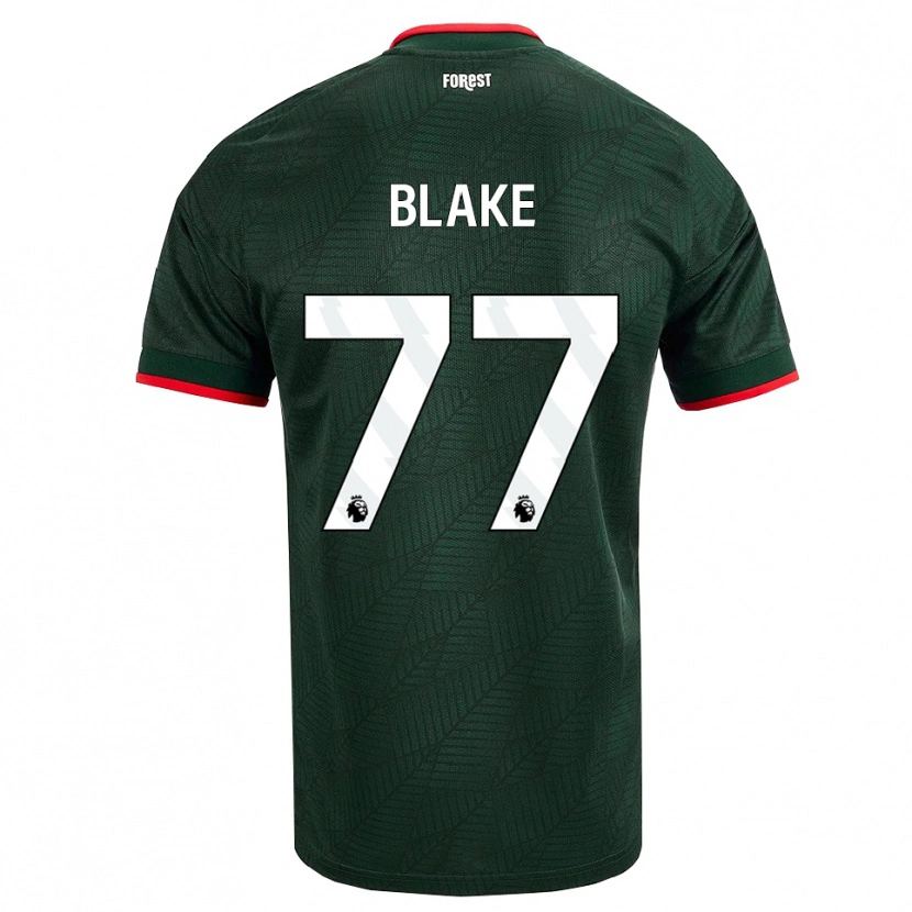 Danxen Dames Zyan Blake #77 Donkergroen Rood Uitshirt Uittenue 2026/27 T-Shirt