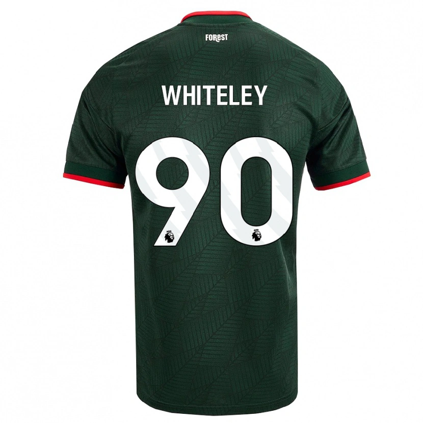 Danxen Dames Jonathan Whiteley #90 Donkergroen Rood Uitshirt Uittenue 2026/27 T-Shirt