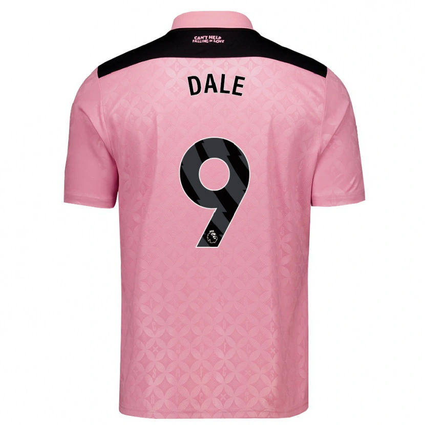 Danxen Dames Eleanor Dale #9 Lichtroze Zwart Uitshirt Uittenue 2026/27 T-Shirt