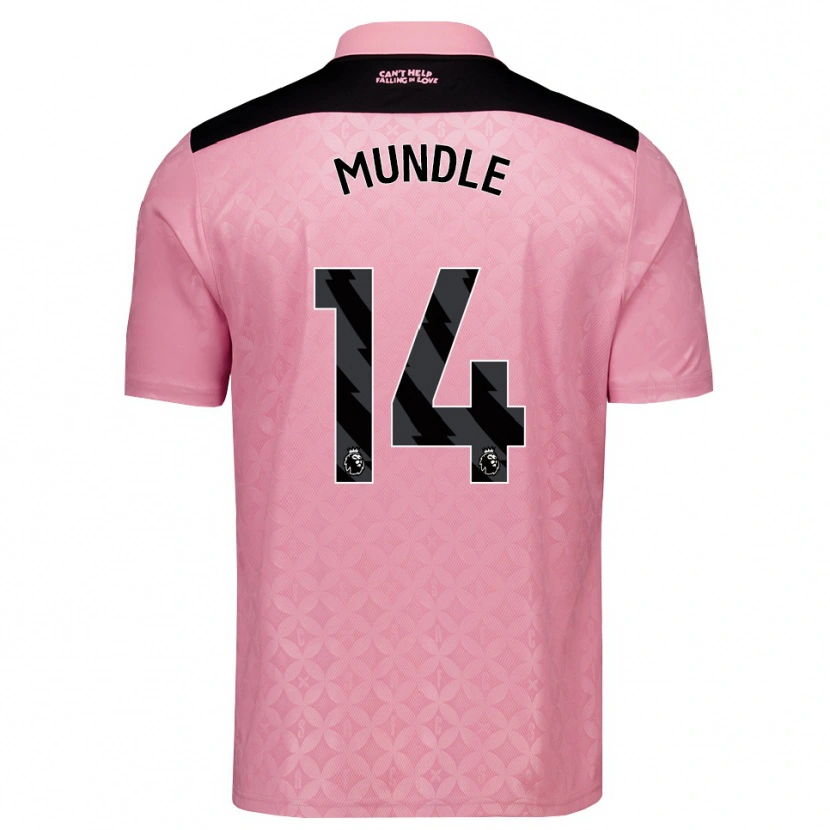 Danxen Dames Romaine Mundle #14 Lichtroze Zwart Uitshirt Uittenue 2026/27 T-Shirt