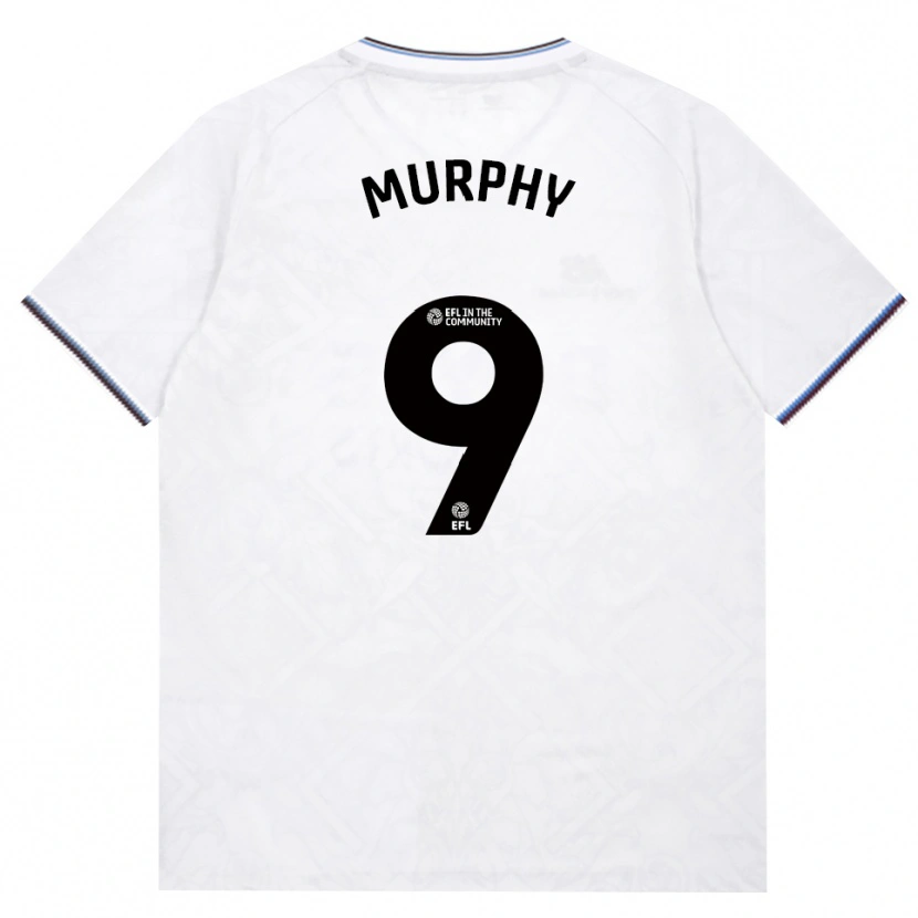 Danxen Dames Jett Murphy #9 Bordeaux Wit Uitshirt Uittenue 2026/27 T-Shirt
