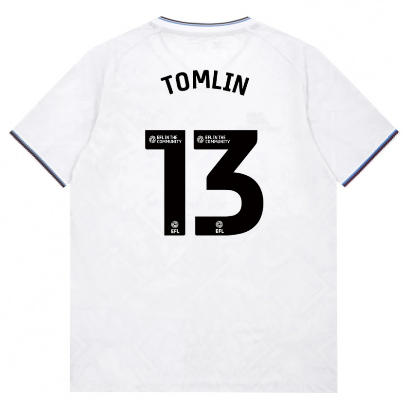 Danxen Dames Jack Tomlin #13 Bordeaux Wit Uitshirt Uittenue 2026/27 T-Shirt