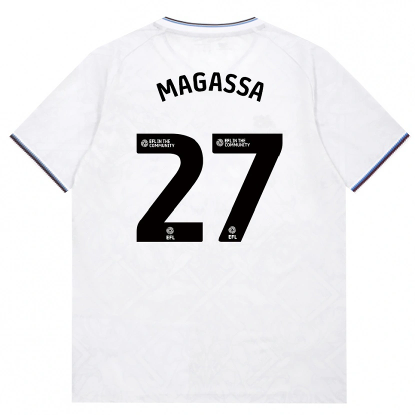 Danxen Dames Soungoutou Magassa #27 Bordeaux Wit Uitshirt Uittenue 2026/27 T-Shirt
