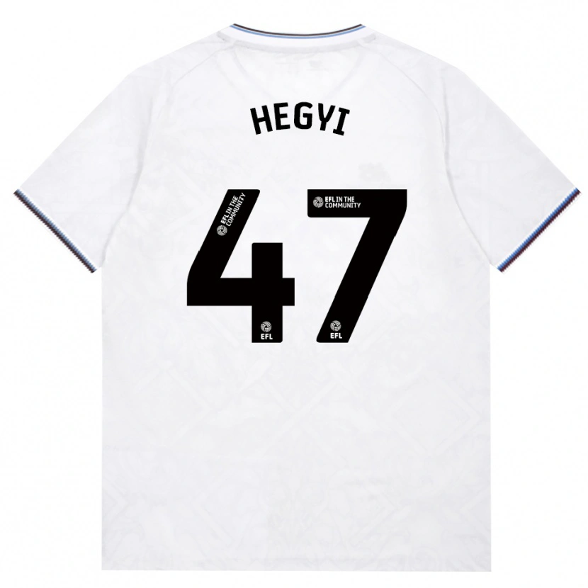 Danxen Dames Krisztián Hegyi #47 Bordeaux Wit Uitshirt Uittenue 2026/27 T-Shirt