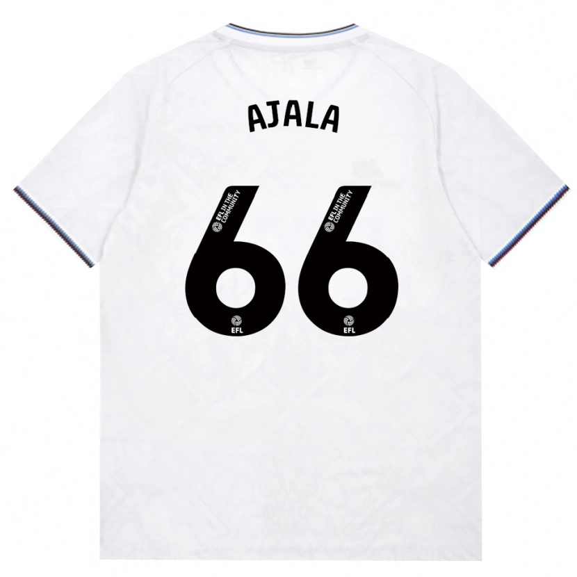 Danxen Dames Joshua Ajala #66 Bordeaux Wit Uitshirt Uittenue 2026/27 T-Shirt