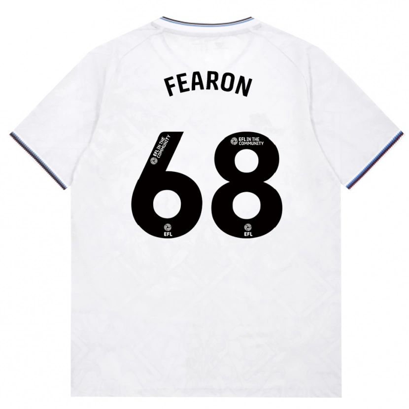 Danxen Dames Preston Fearon #68 Bordeaux Wit Uitshirt Uittenue 2026/27 T-Shirt