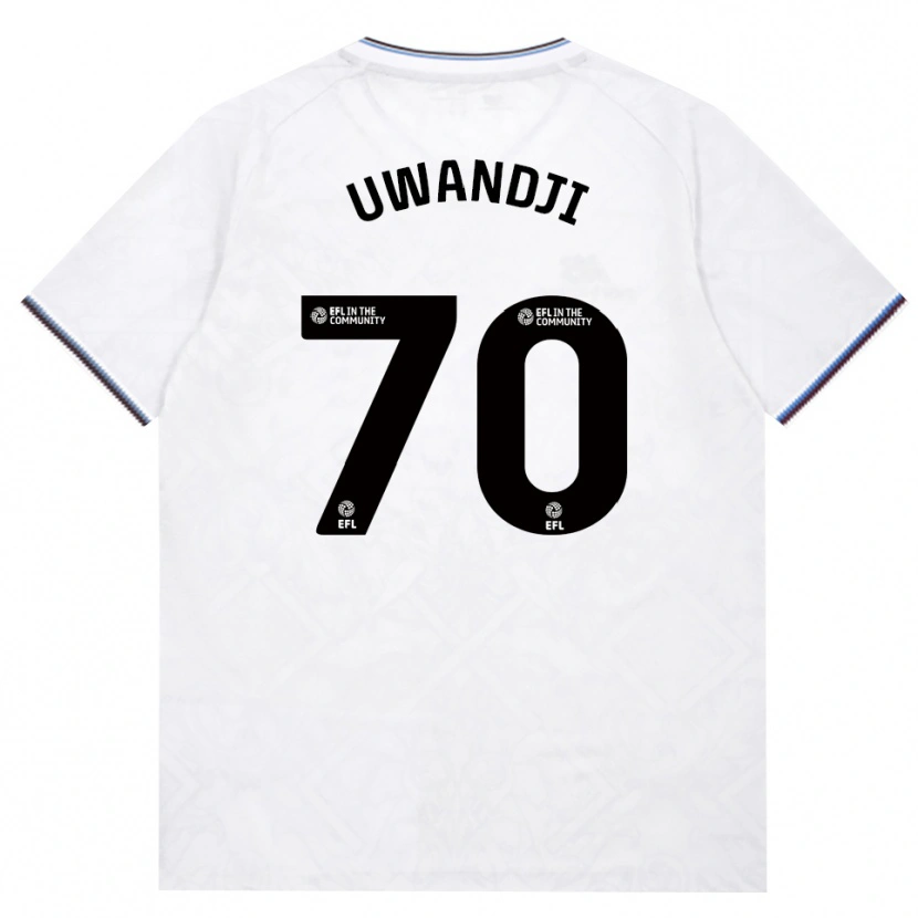 Danxen Dames Blaise Uwandji #70 Bordeaux Wit Uitshirt Uittenue 2026/27 T-Shirt