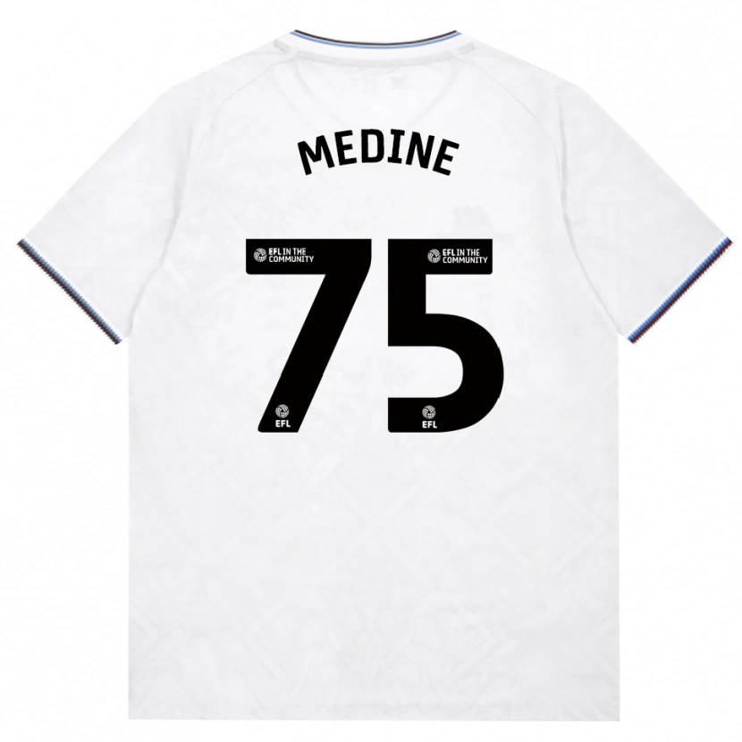 Danxen Dames Jethro Medine #75 Bordeaux Wit Uitshirt Uittenue 2026/27 T-Shirt