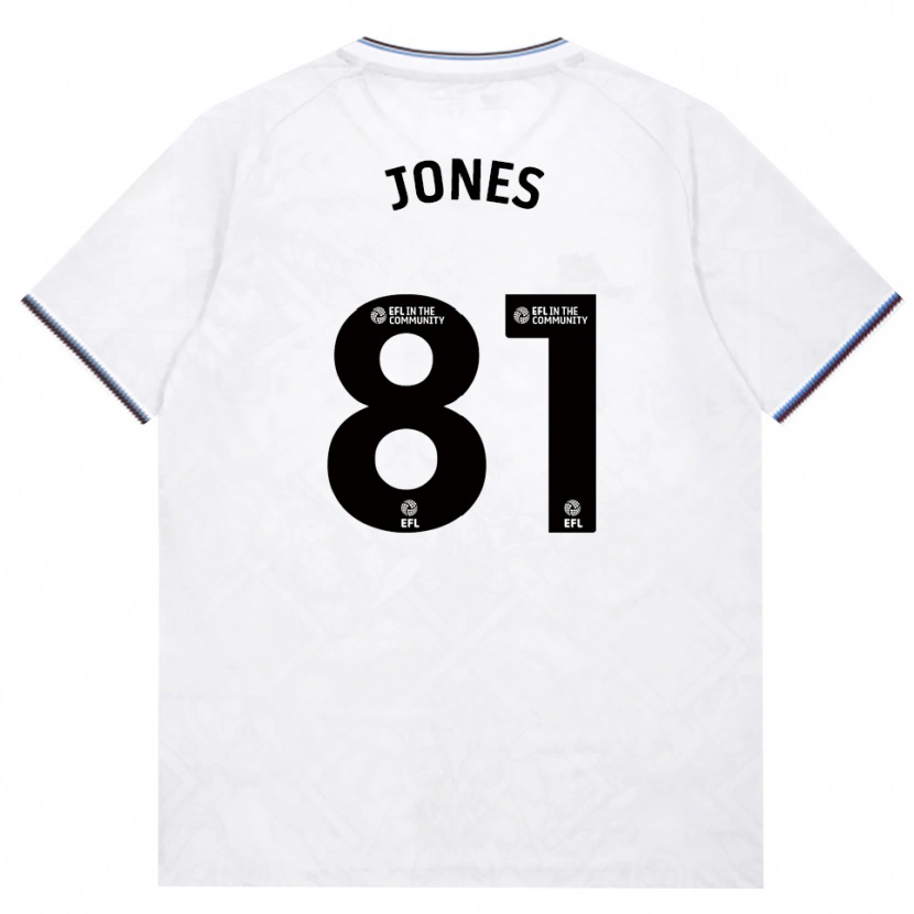 Danxen Dames Liam Jones #81 Bordeaux Wit Uitshirt Uittenue 2026/27 T-Shirt