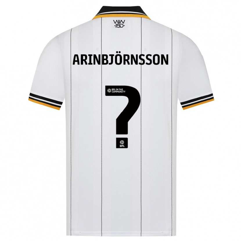 Danxen Dames Pálmi Rafn Arinbjörnsson #0 Oranje Wit Zwart Uitshirt Uittenue 2026/27 T-Shirt