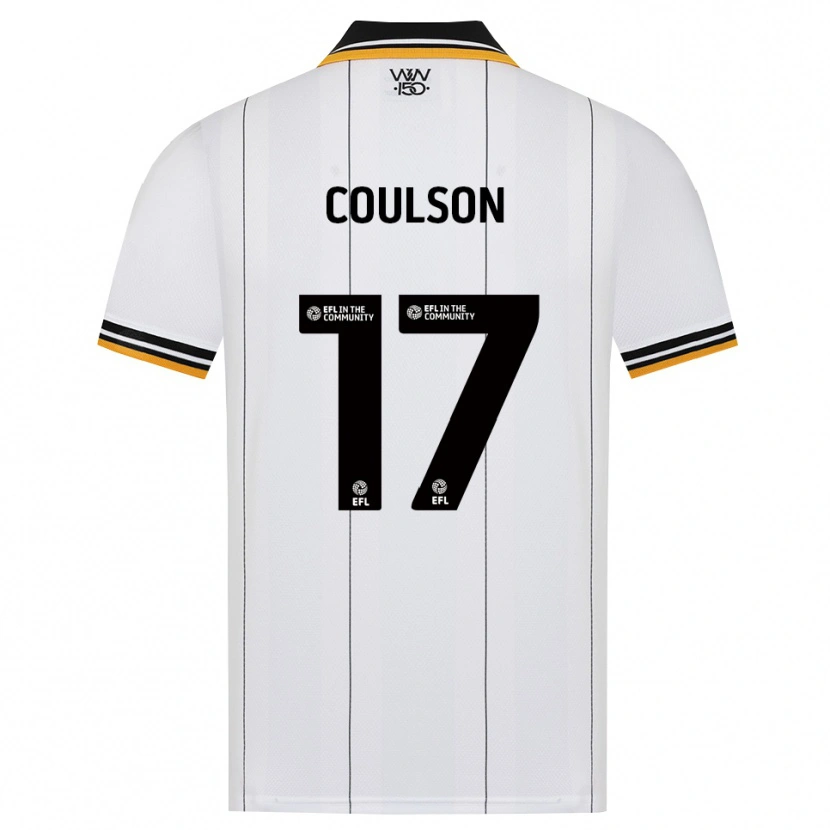 Danxen Dames Tyler Coulson #17 Oranje Wit Zwart Uitshirt Uittenue 2026/27 T-Shirt