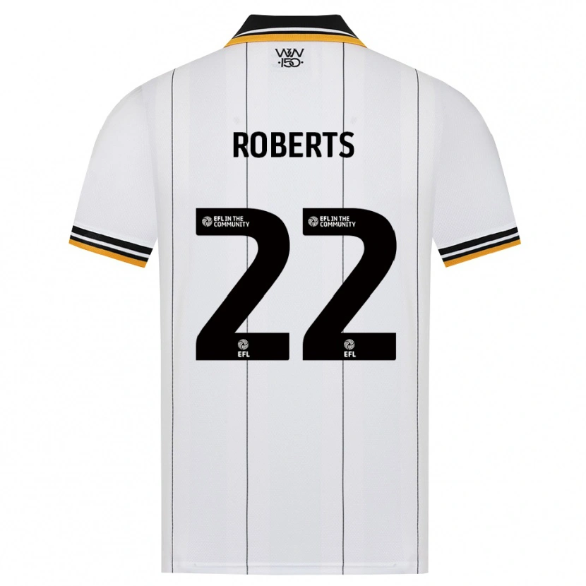 Danxen Dames Beth Roberts #22 Oranje Wit Zwart Uitshirt Uittenue 2026/27 T-Shirt