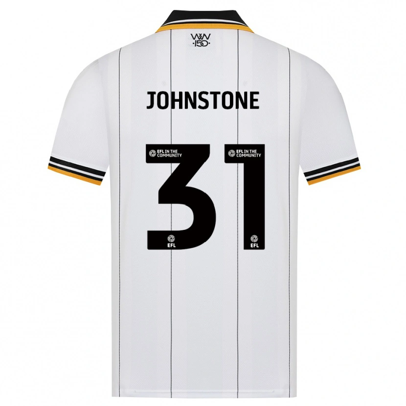 Danxen Dames Sam Johnstone #31 Oranje Wit Zwart Uitshirt Uittenue 2026/27 T-Shirt