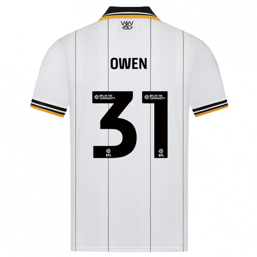 Danxen Dames Skye Owen #31 Oranje Wit Zwart Uitshirt Uittenue 2026/27 T-Shirt