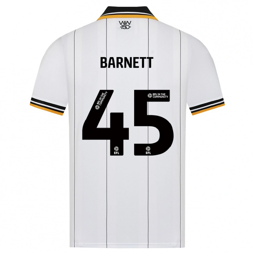 Danxen Dames Ty Barnett #45 Oranje Wit Zwart Uitshirt Uittenue 2026/27 T-Shirt