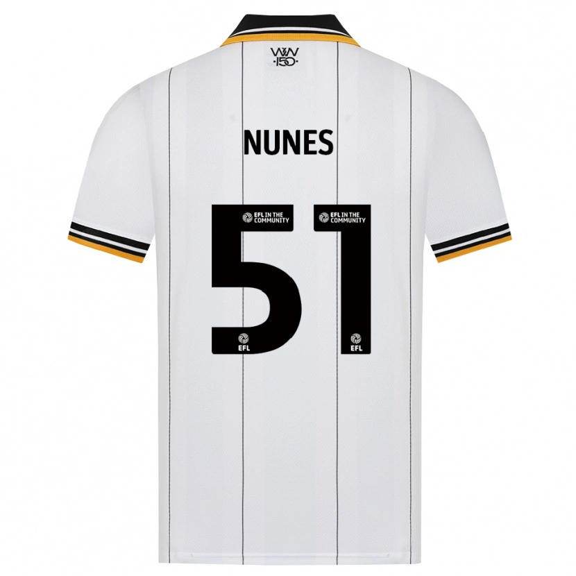 Danxen Dames Grazi Nunes #51 Oranje Wit Zwart Uitshirt Uittenue 2026/27 T-Shirt