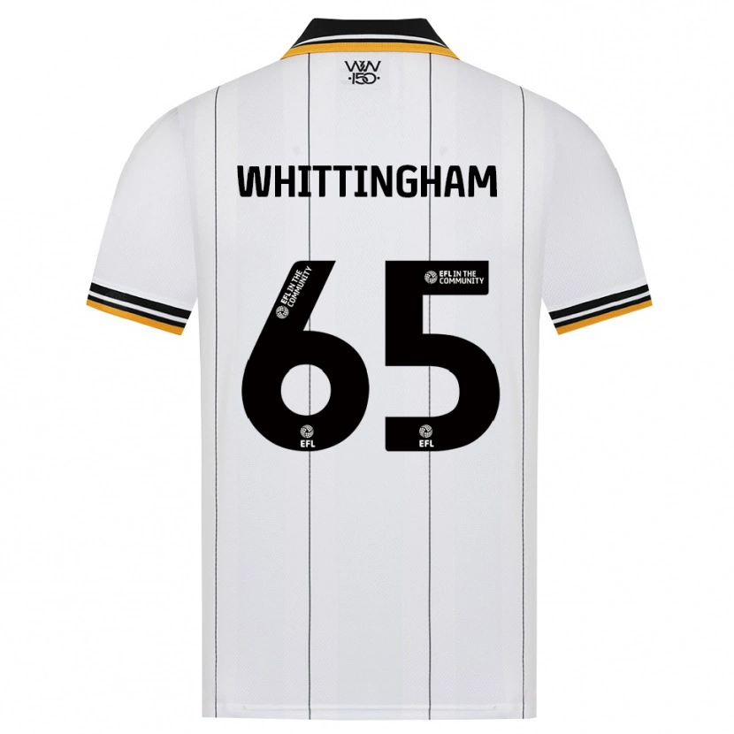 Danxen Dames Matthew Whittingham #65 Oranje Wit Zwart Uitshirt Uittenue 2026/27 T-Shirt