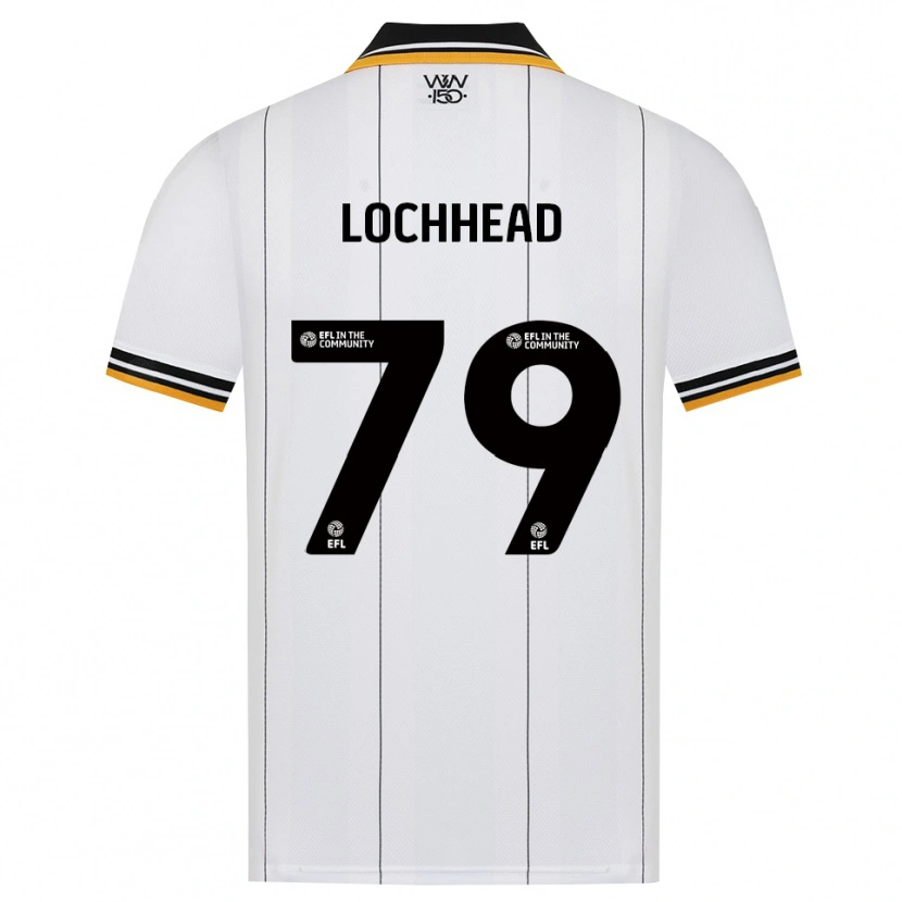 Danxen Dames Sebastian Lochhead #79 Oranje Wit Zwart Uitshirt Uittenue 2026/27 T-Shirt