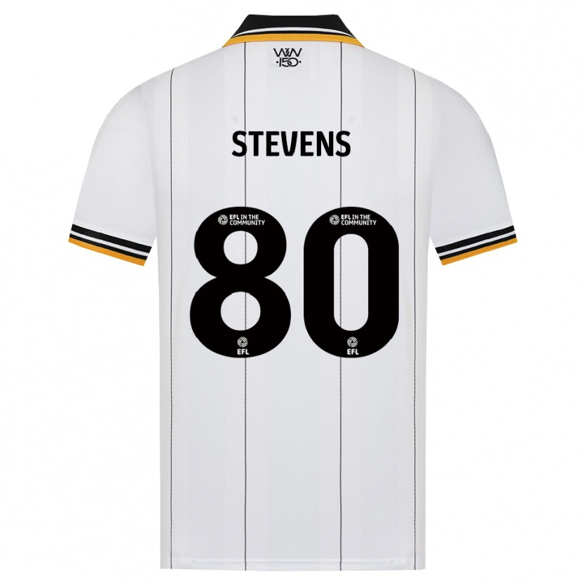 Danxen Dames Mason Stevens #80 Oranje Wit Zwart Uitshirt Uittenue 2026/27 T-Shirt