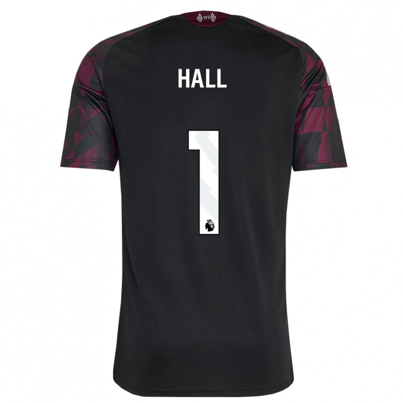 Danxen Dames Bailey Hall #1 Zwart Wit Paars Thuisshirt Derde Tenue 2026/27 T-Shirt