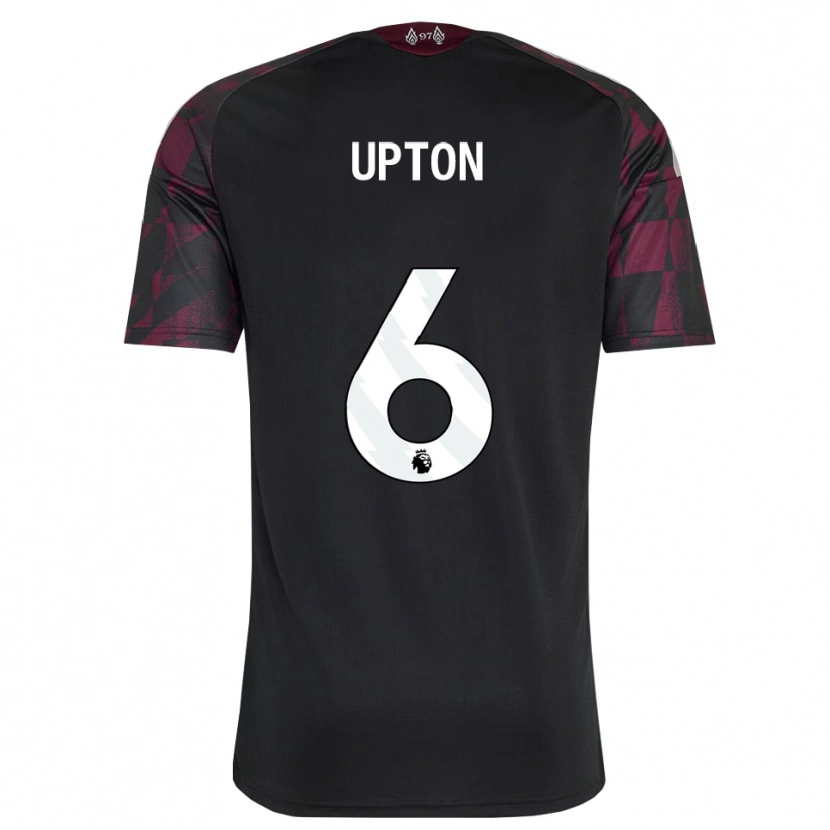 Danxen Dames Joe Upton #6 Zwart Wit Paars Thuisshirt Derde Tenue 2026/27 T-Shirt