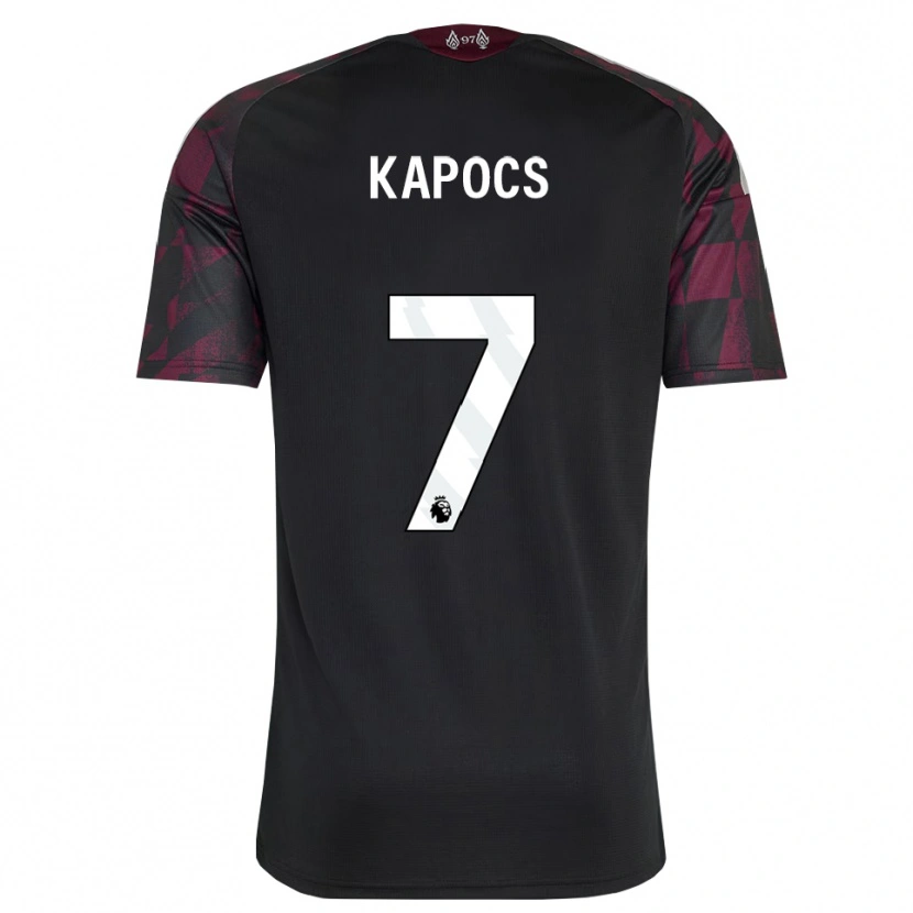 Danxen Dames Cornelia Kapocs #7 Zwart Wit Paars Thuisshirt Derde Tenue 2026/27 T-Shirt