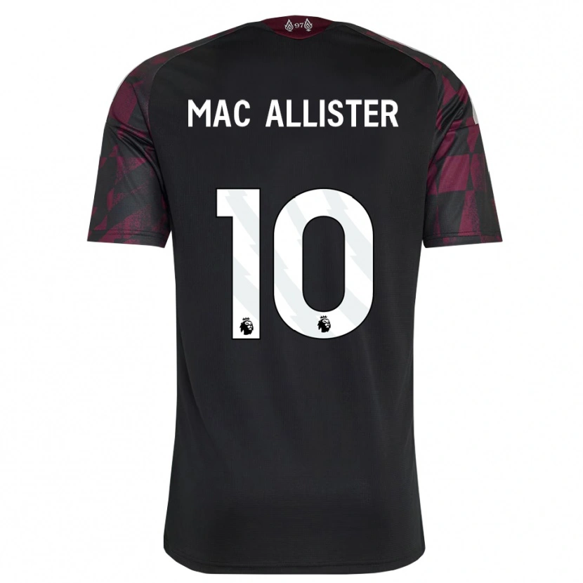 Danxen Dames Alexis Mac Allister #10 Zwart Wit Paars Thuisshirt Derde Tenue 2026/27 T-Shirt