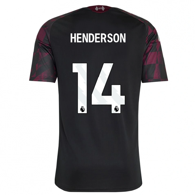 Danxen Dames Henderson #14 Zwart Wit Paars Thuisshirt Derde Tenue 2026/27 T-Shirt