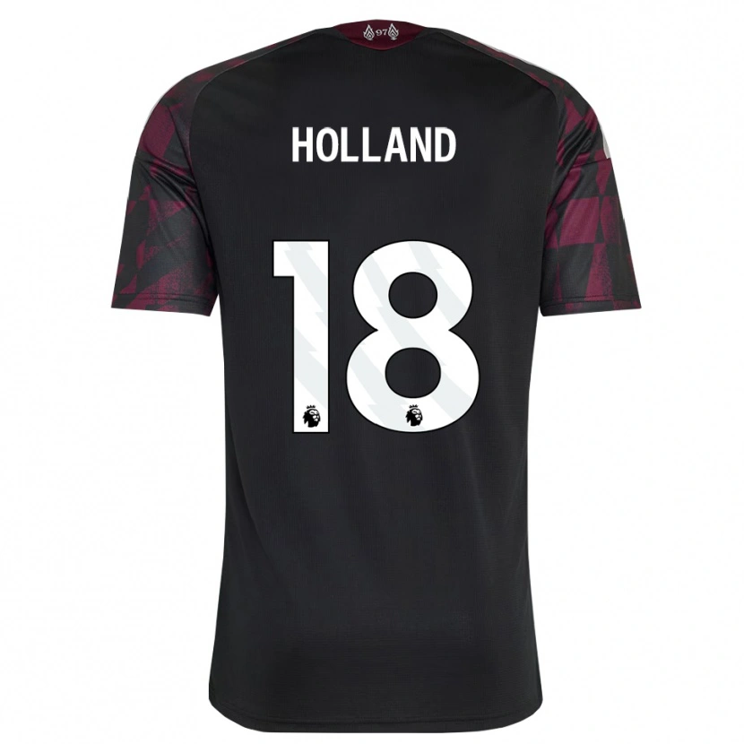 Danxen Dames Ceri Holland #18 Zwart Wit Paars Thuisshirt Derde Tenue 2026/27 T-Shirt