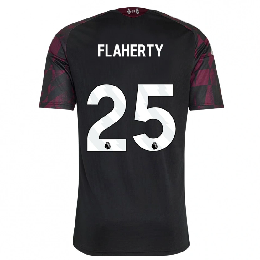 Danxen Dames Gilly Flaherty #25 Zwart Wit Paars Thuisshirt Derde Tenue 2026/27 T-Shirt