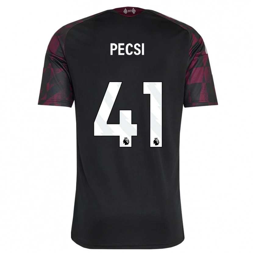 Danxen Dames Ármin Pécsi #41 Zwart Wit Paars Thuisshirt Derde Tenue 2026/27 T-Shirt