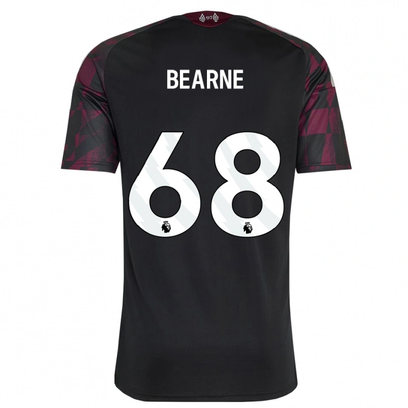 Danxen Dames Jack Bearne #68 Zwart Wit Paars Thuisshirt Derde Tenue 2026/27 T-Shirt